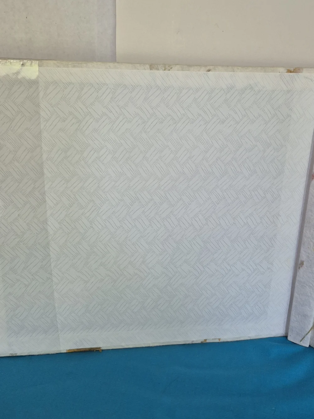 Handmade Paper Floral Cover Scrapbook Album 12x12 Sheet Protectors Add Photos